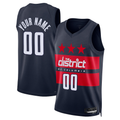 Trusc Custom W.Wizards Navy 2024-25 Swingman Jerseys - Statement Edition