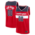 Trusc Custom W.Wizards Red Fastbreak Jerseys - Icon Edition