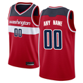 Trusc Custom W.Wizards Red Swingman Jerseys - Icon Edition