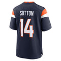 Trusc D.Broncos #14 Courtland Sutton Player Navy Home Game Stitched Jerseys