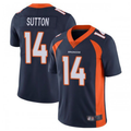 Trusc D.Broncos #14 Courtland Sutton Player Navy Limited Stitched Jerseys