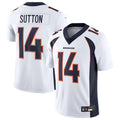 Trusc D.Broncos #14 Courtland Sutton Player White Replica Game Stitched Jerseys