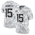 Trusc D.Broncos #15 Nik Bonitto Player Arctic Camo Salute to Service Limited Stitched Jerseys