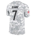 Trusc D.Broncos #7 John Elway Player Arctic Camo Salute to Service Limited Stitched Jerseys