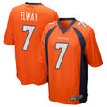 Trusc D.Broncos #7 John Elway Player Orange Game Stitched Jerseys
