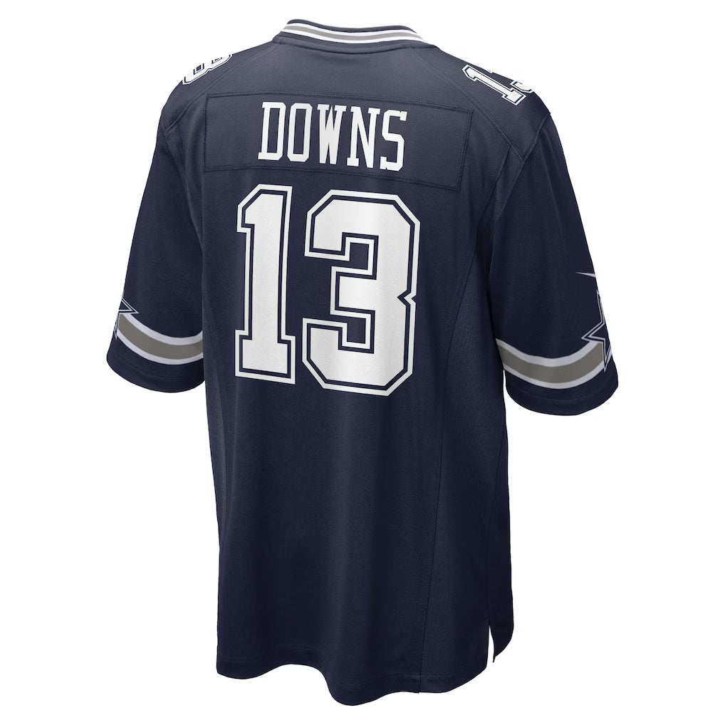 Trusc D.Cowboys #13 Caleb Downs Navy 2026 Draft First Round Pick No. 11 Team Game Stitched Jerseys