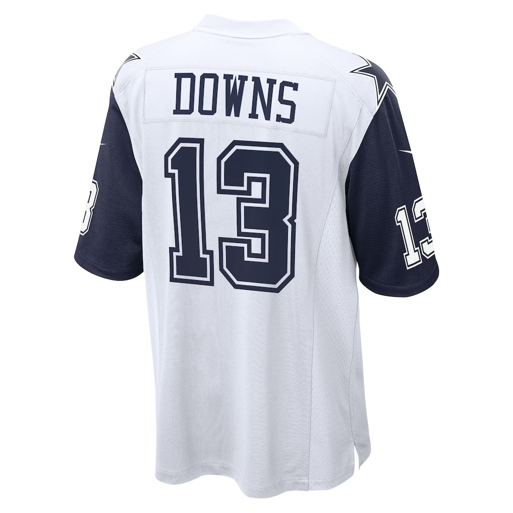 Trusc D.Cowboys #13 Caleb Downs White Alternate Game Stitched Jerseys