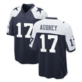 Trusc D.Cowboys #17 Brandon Aubrey Player Navy Alternate Game Stitched Jerseys