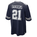 Trusc D.Cowboys #21 Deion Sanders Player Navy Home Game Stitched Jerseys