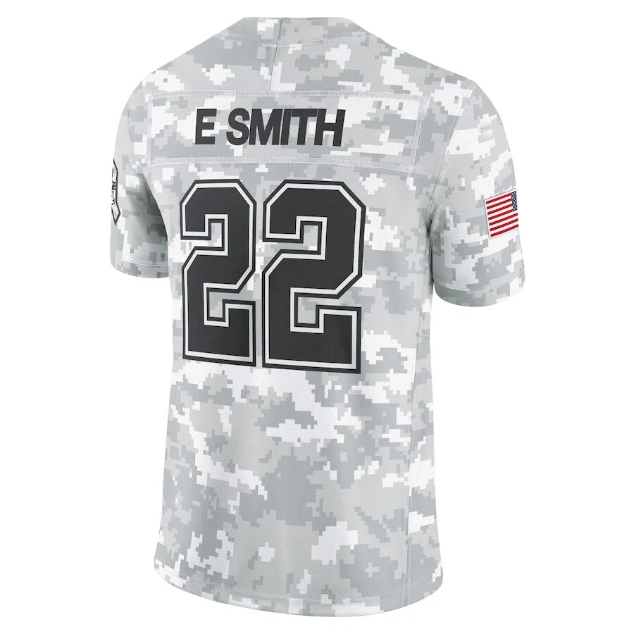 Trusc D.Cowboys #22 Emmitt Smith Player Arctic Camo Salute to Service Limited Stitched Jerseys