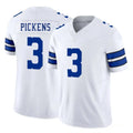 Trusc D.Cowboys #3 George Pickens Player White Vapor F.U.S.E. Limited Stitched Jerseys