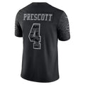 Trusc D.Cowboys #4 Dak Prescott Player Black RFLCTV Limited Stitched Jerseys