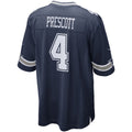 Trusc D.Cowboys #4 Dak Prescott Player Navy Home Game Stitched Jerseys