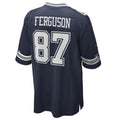 Trusc D.Cowboys #87 Jake Ferguson Navy Game Jersey American Stitched Jersey