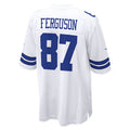 Trusc D.Cowboys #87 Jake Ferguson Player White Home Game Stitched Jerseys