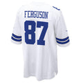 Trusc D.Cowboys #87 Jake Ferguson White Game Jersey American Stitched Jersey