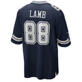 Trusc D.Cowboys #88 CeeDee Lamb Player Navy Home Game Stitched Jerseys