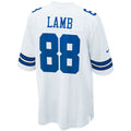 Trusc D.Cowboys #88 CeeDee Lamb Player White Home Game Stitched  Jerseys