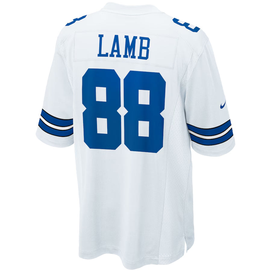 Trusc D.Cowboys #88 CeeDee Lamb Player White Home Game Stitched  Jerseys