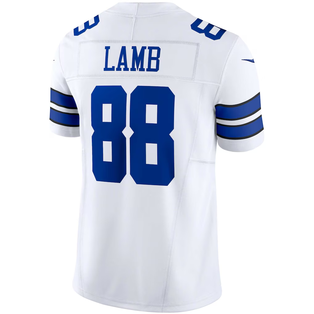 Trusc D.Cowboys #88 CeeDee Lamb White Vapor F.U.S.E. Limited Stitched Jerseys