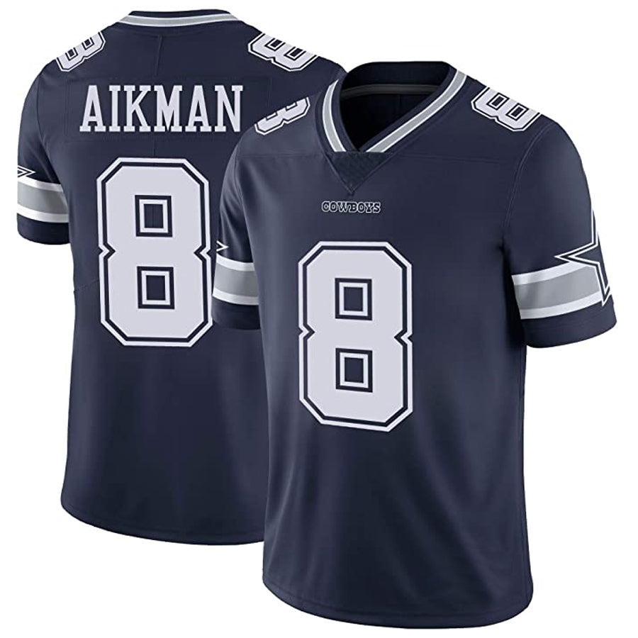 Trusc D.Cowboys #8 Troy Aikman Player Navy Vapor Untouchable Limited Stitched Jerseys