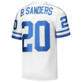 Trusc D.Lions 1994 #20 Barry Sanders Mitchell & Ness White Authentic Throwback Retired Player Stitched Jerseys