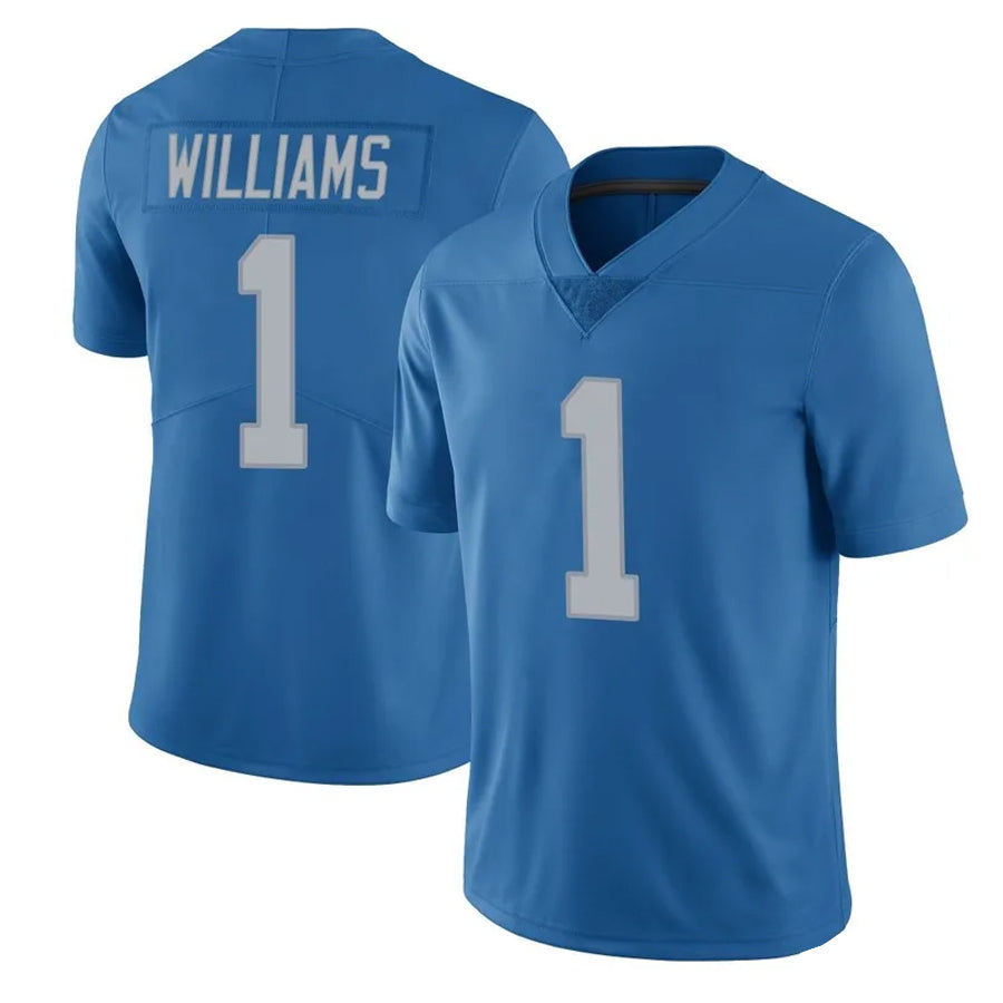Trusc D.Lions #1 Jameson Williams Player Brown Salute To Service Limited Stitched Jerseys