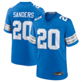 Trusc D.Lions #20 Barry Sanders Player Blue Game Stitched Jerseys