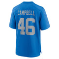 Trusc D.Lions #46 Jack Campbell Blue Alternate Game Stitched Jerseys