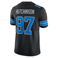 Trusc D.Lions #97 Aidan Hutchinson Black 2nd Alternate Vapor F.U.S.E. Limited Stitched Jerseys