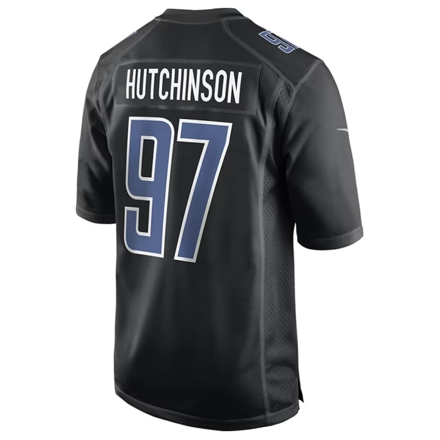 Trusc D.Lions #97 Aidan Hutchinson Player Black Limited Fashion Stitched Jerseys