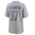 Trusc D.Lions #97 Aidan Hutchinson Player Grey Atmosphere Fashion Stitched Jerseys