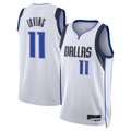 Trusc D.Mavericks #11 Kyrie Irving White  Association Edition Swingman Stitched Jerseys