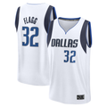 Trusc D.Mavericks #32 Cooper Flagg White 2025 Draft First Round Pick Fast Break Replica Jerseys - Association Edition