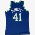 Trusc D.Mavericks #41 Dirk Nowitzki Road 1998-99 Mitchell & Ness Swingman Stitched Jerseys