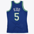 Trusc D.Mavericks #5 Jason Kidd Royal 1997 Hardwood Classics Road Swingman  By Mitchell & Ness Stitched Jerseys