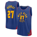 Trusc D.Nuggets #27 Jamal Murray Blue Fast Break Replica Player Jerseys - Statement Edition