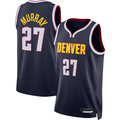 Trusc D.Nuggets #27 Jamal Murray Navy Swingman Jerseys - Icon Edition