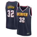 Trusc D.Nuggets #32 Aaron Gordon Navy Fast Break Replica Player Jerseys - Icon Edition