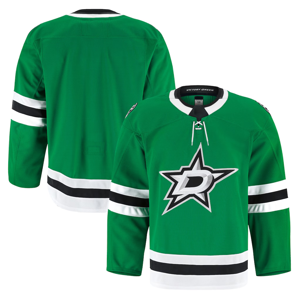 Trusc D.Stars Kelly Green Home Authentic Pro Jerseys