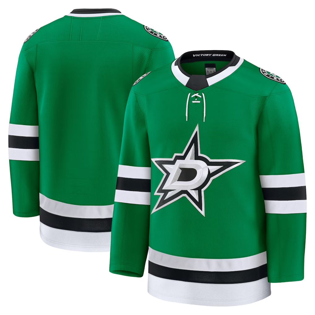 Trusc D.Stars Kelly Green Home Premium Jerseys