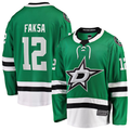 Trusc D.Stars #12 Radek Faksa Kelly Green Home Breakaway Jerseys
