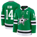 Trusc D.Stars #14 Jamie Benn Kelly Green Home Premium Jerseys