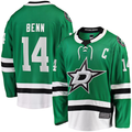 Trusc D.Stars #14 Jamie Benn Kelly Green Home Premium Jerseys