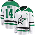 Trusc D.Stars #14 Jamie Benn White Breakaway Jerseys