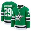 Trusc D.Stars #29 Jake Oettinger Kelly Green Home Premium Jerseys