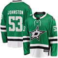 Trusc D.Stars #53 Wyatt Johnston Kelly Green Home Breakaway Player Jerseys