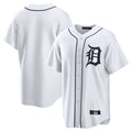 Trusc D.Tigers White Home Game Blank Player Stitched Jerseys