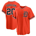 Trusc D.Tigers #20 Spencer Torkelson Player Orange Home Game Stitched Jerseys