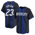 Trusc D.Tigers #23 Kirk Gibson Player Navy City Connect Home Limited Stitched Jerseys